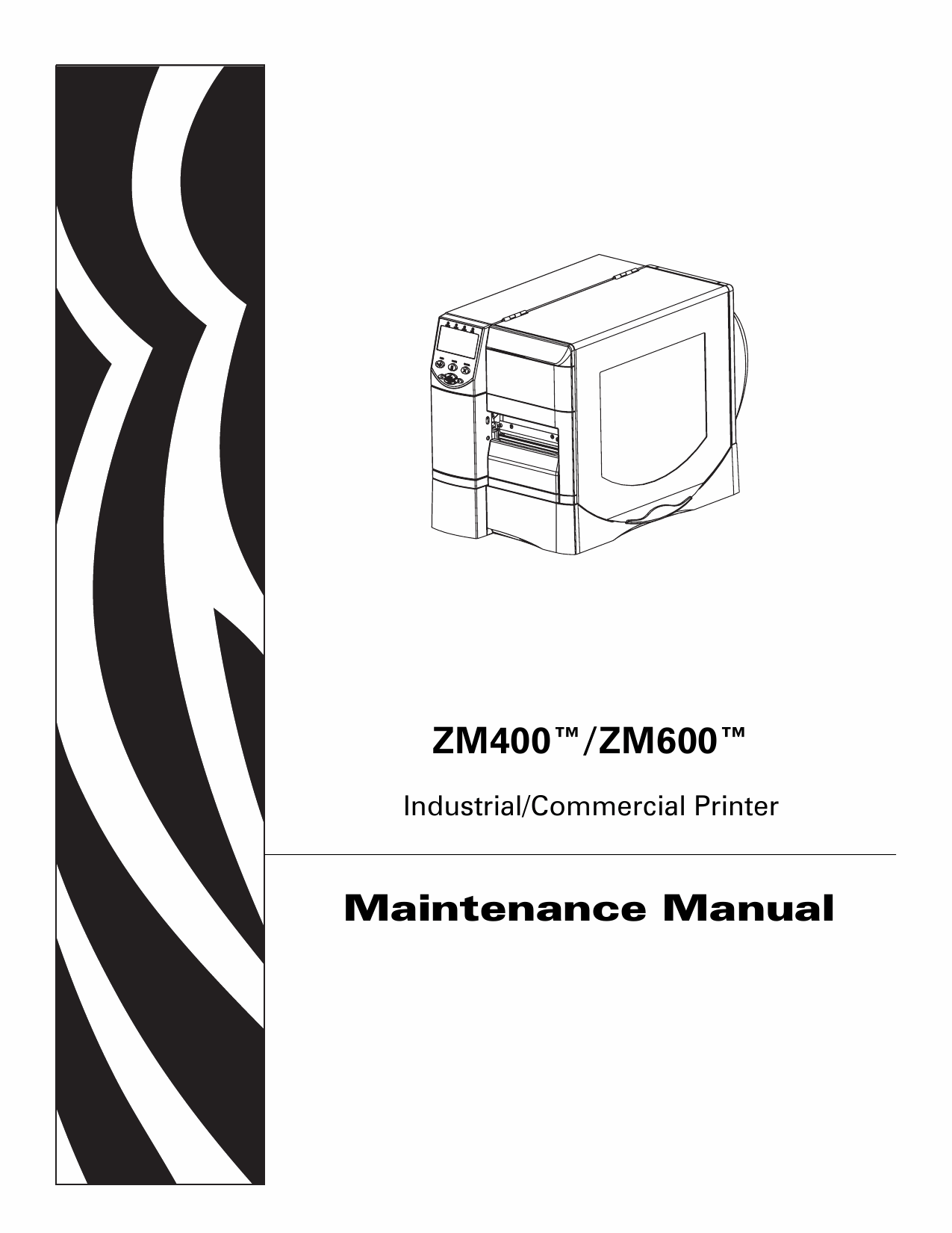 Zebra Label ZM400 ZM600 Maintenance Service Manual-1